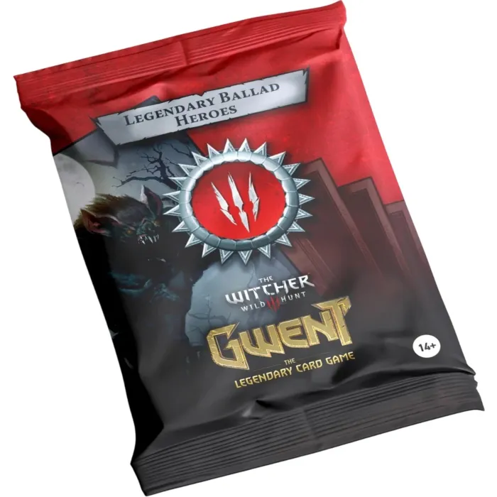 The Witcher - Gwent: The Card Game Legendary Ballad Heroes Monsters Faction Foil Card Set (10 Cards)