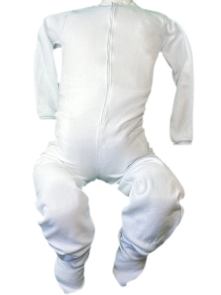 Fleece Footed Waddle Onesie With Locking Zip