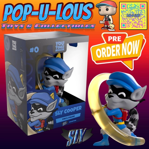 Sly Cooper Collection #0 Sly Cooper Vinyl Fig Youtooz  PRESALE🦃NOV🚀