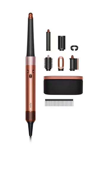 Dyson Special Edition Airwrap i.d Straight+Wavy in Amber Silk.