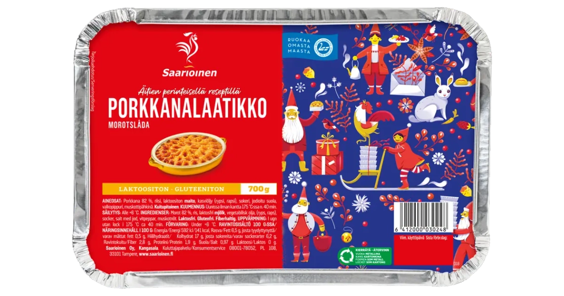 Saarioinen Porkkanalaatikko 700g