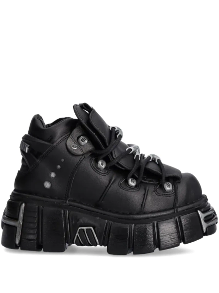 NEW ROCK Schnürstiefel mit dicker Sohle | 36