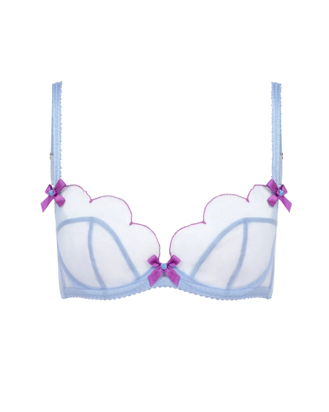 Lorna Bra in Blue/Amethyst | By Agent Provocateur