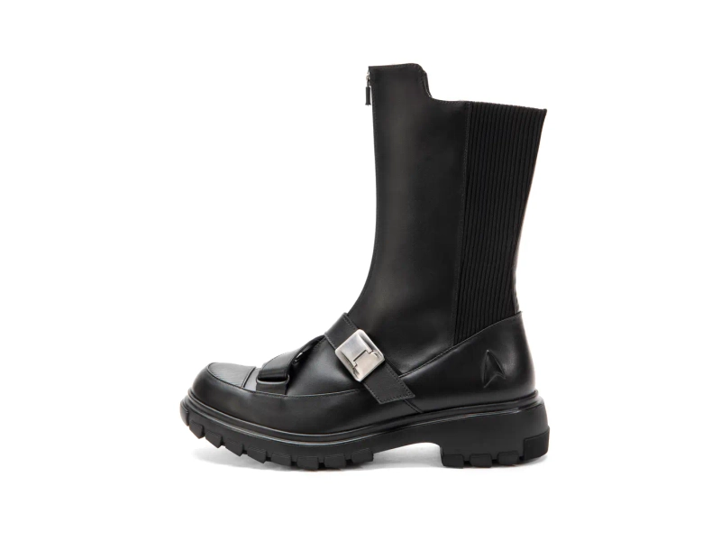 Recruit - Black | Zip-Up Ankle Boots | Fluevog Shoes