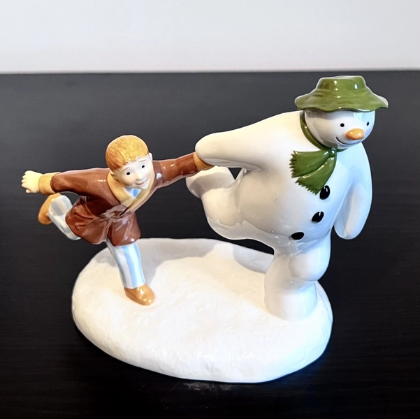 Coalport Snowman Adventure Begins Excellent Condition Bone China Hand Painted 