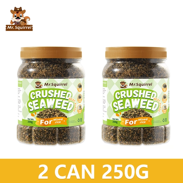 Mr.Squirrel Seaweed Crispy Crumbled Nori 250g Ready to Eat Meal Seaweeds