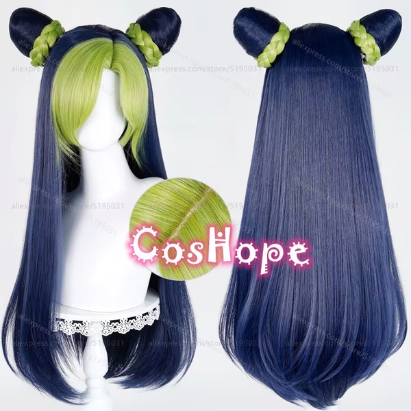 Peruca Jojo Jolyne Cujoh 80cm Anime