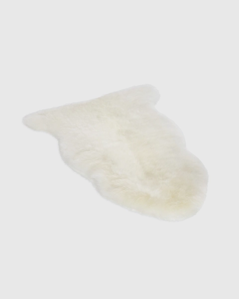 Australian Single Sheepskin Rug in Ivory