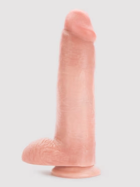 King Cock Mega Girthy Ultra Realistic Suction Cup Dildo 10.5 Inch