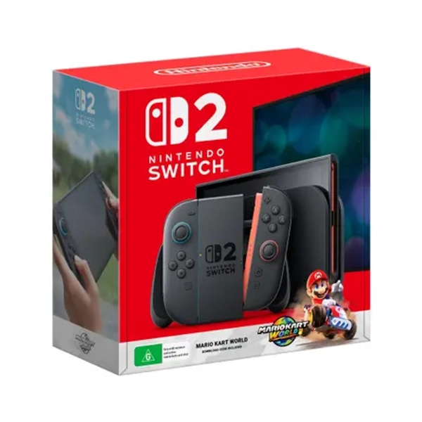 Nintendo Switch 2 Console with Mario Kart World Game Bundle