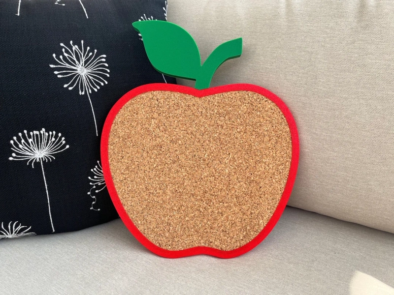 Apple Cork Board | Pin Board - Etsy