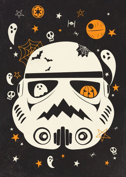 'Head' Poster, picture, metal print, paint by Star Wars | Displate