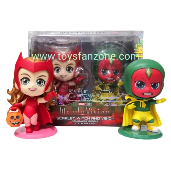 Hot Toys WandaVision Scarlet Witch & Vision Cosbaby  COSB849