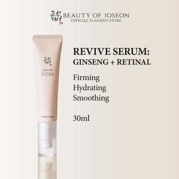 Beauty Of Joseon Revive Eye Serum with Ginseng + Retinal | Firming & Anti-Wrinkle 30ML