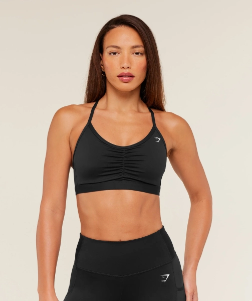 another gymshark sports bra but in black