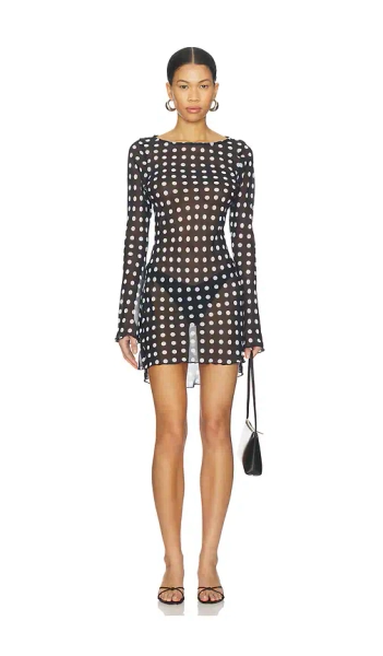 Britain Long Sleeve Dress