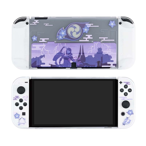 Raiden Shogun Switch OLED Case Genshin Impact Switch Protective Cover - Switch OLED