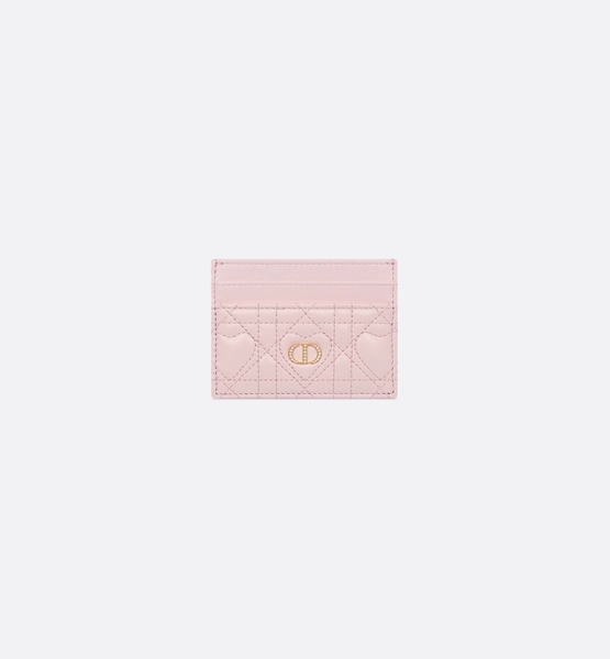 Dior Caro Freesia Card Holder