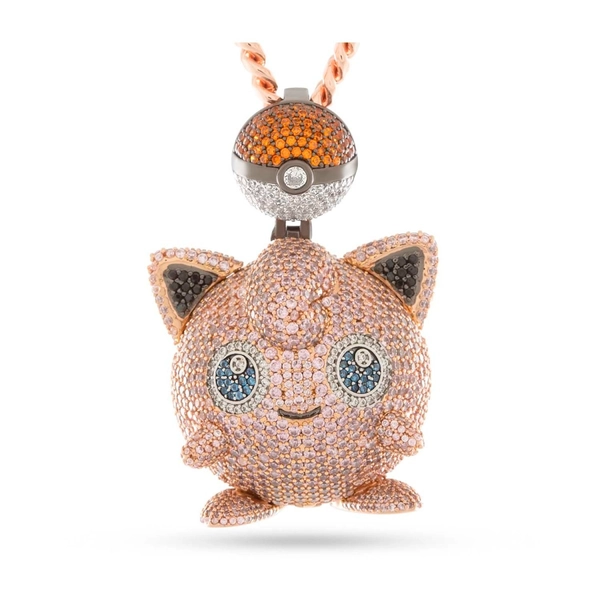 Jigglypuff 3D Necklace by King Ice