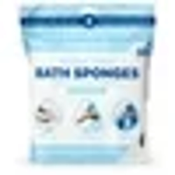 Scrubzz Rinse Free Bath Sponge, No Rinse Bath Wipes - 25 Count - 1 Pack