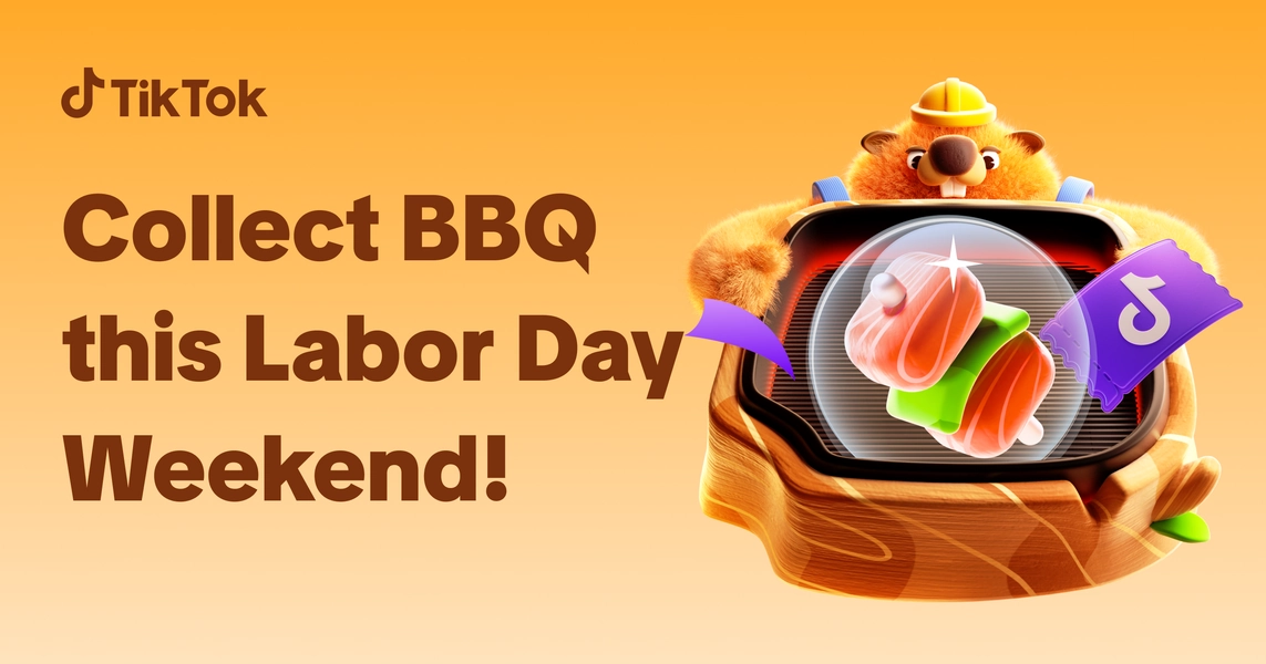 Join TikTok to collect BBQ food and get rewards with me! 