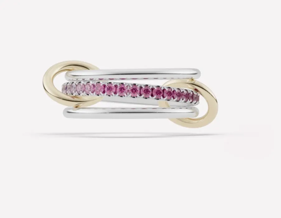 Spinelli Kilcollin Tigris Ring Pink Ombré