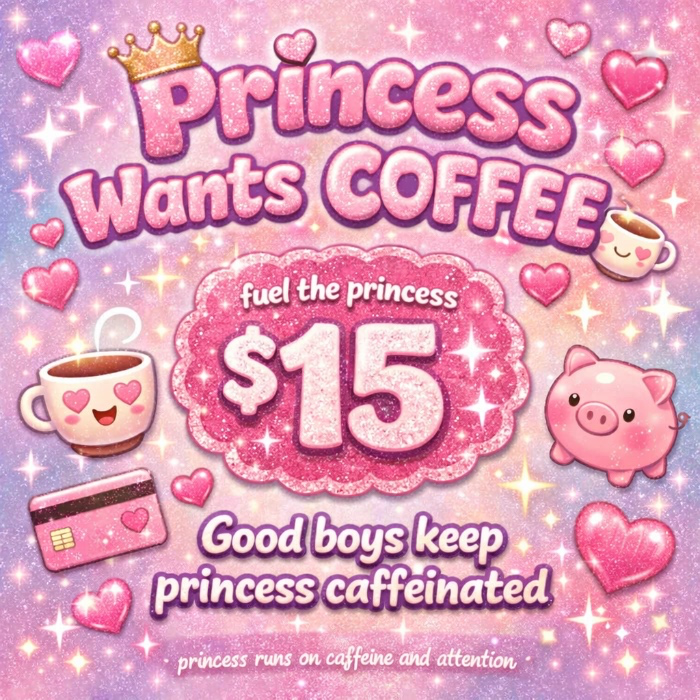 buy princess a coffee!