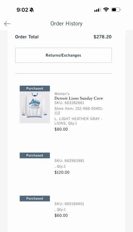 Abercrombie Shopping