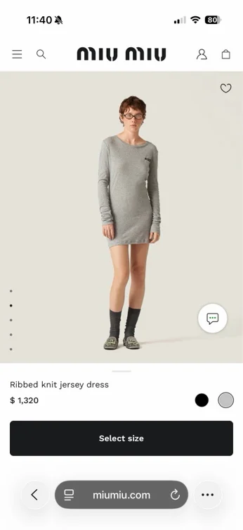 Miu Miu dress