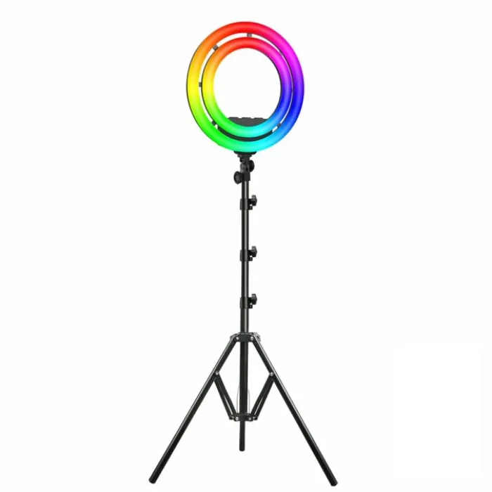 GVM-Ring18 50W High Power Bi-Color & RGB Ring Light Kit - 18"