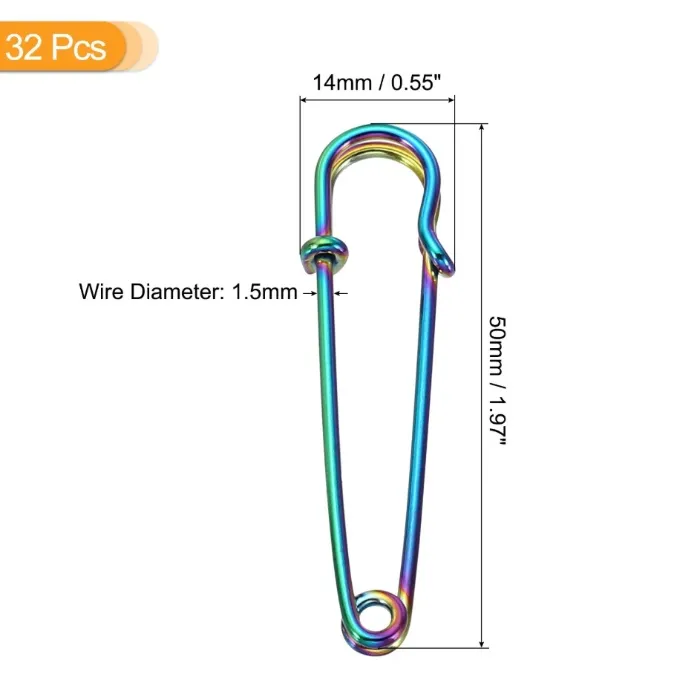 50mm safety pins