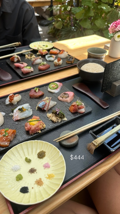$444 omakase