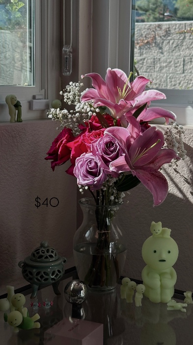 $40 flowers