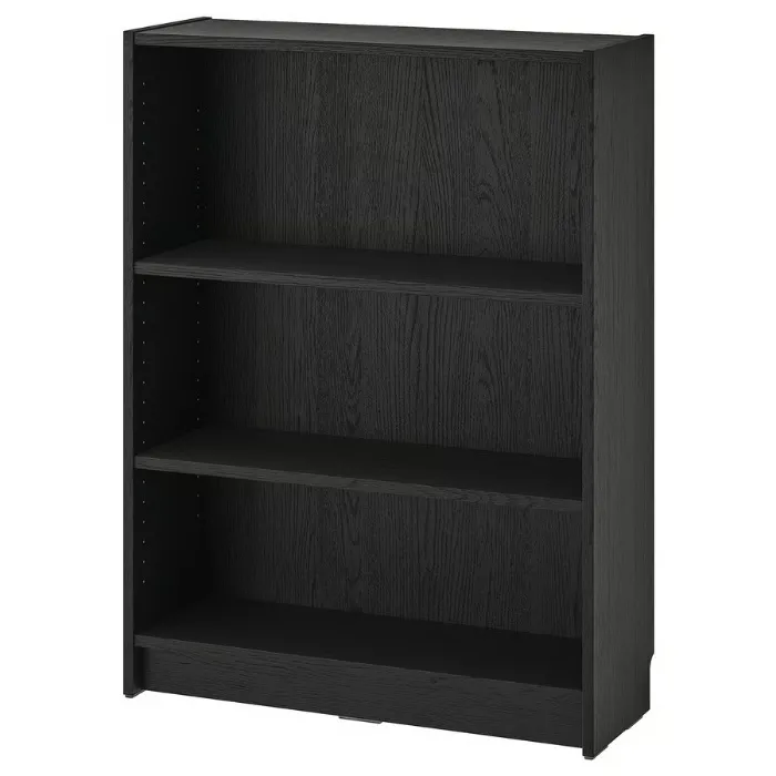 BILLY Bookcase - black oak effect 31 1/2x11x41 3/4 "