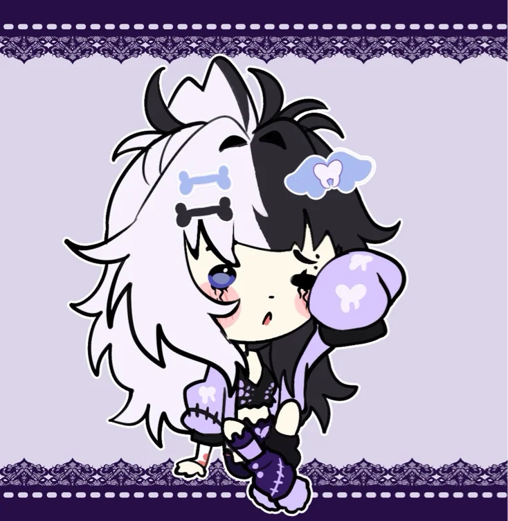 Sleepy outfit model art 