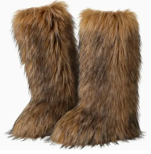 winter fur boots ᯓ★