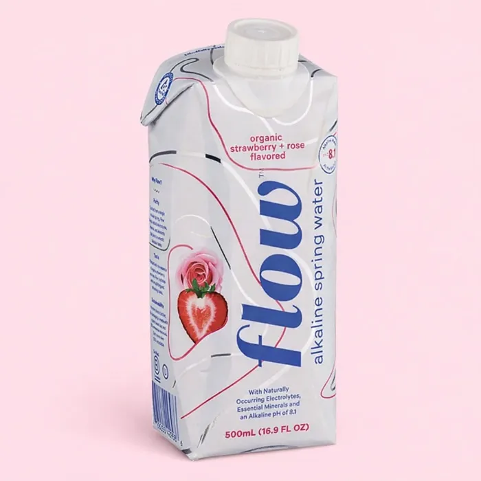 pack of strawberry rose waters 