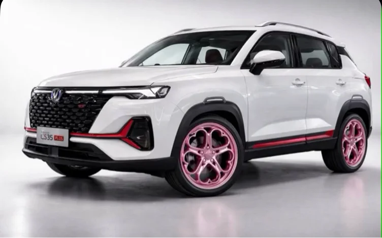 Heart rims for my red car