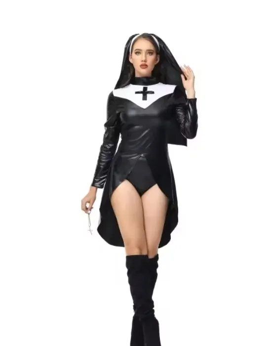 Leather Nun Costume