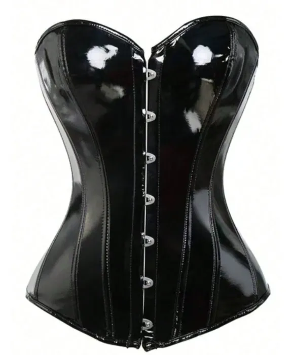 Shiny Black Corset