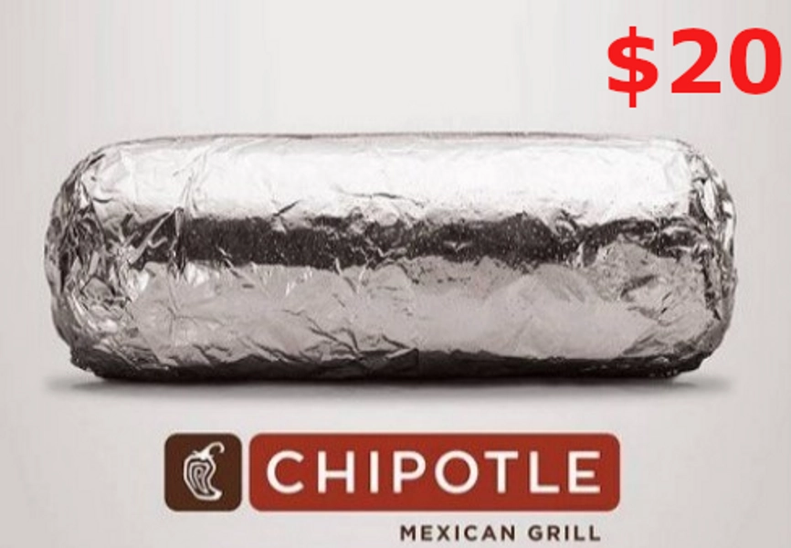 Chipotle $20 Gift Card US