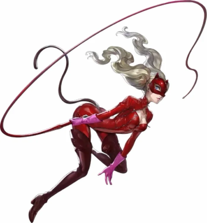 Latex Panther Ann cosplay