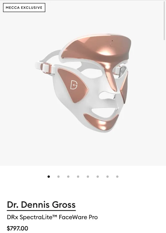 LED face mask