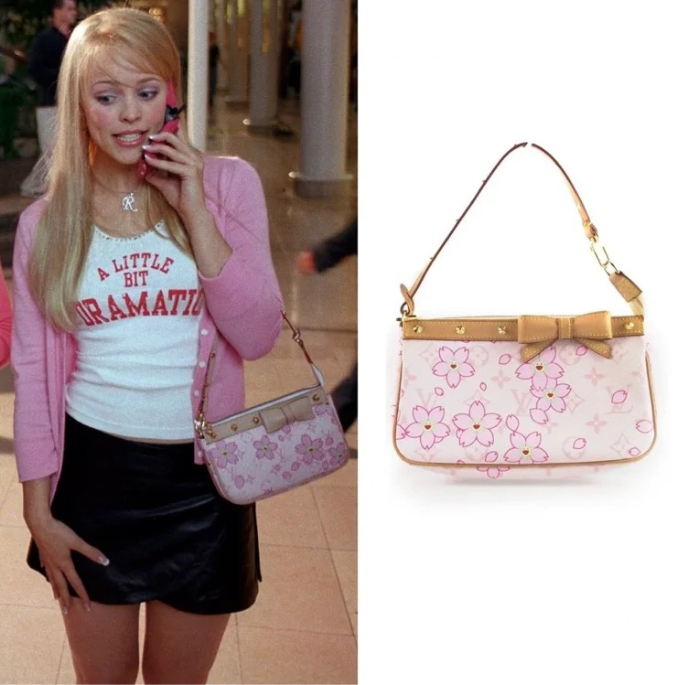 LV X TM vintage cherry blossom pochette