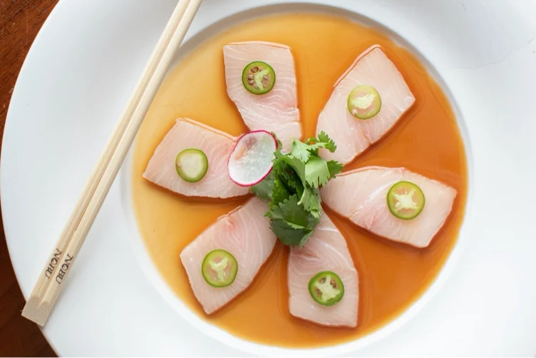 dinner at nobu