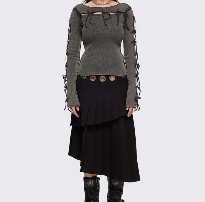 Valerie Pleated Skirt | M 