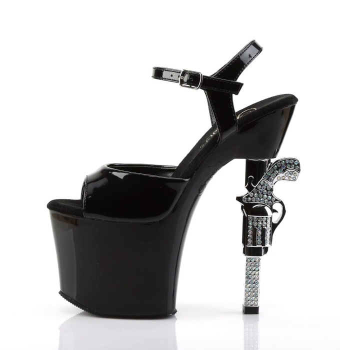 Platform Black Heels 