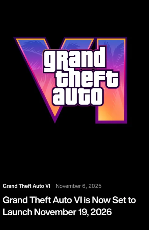 Pre order GTA VI
