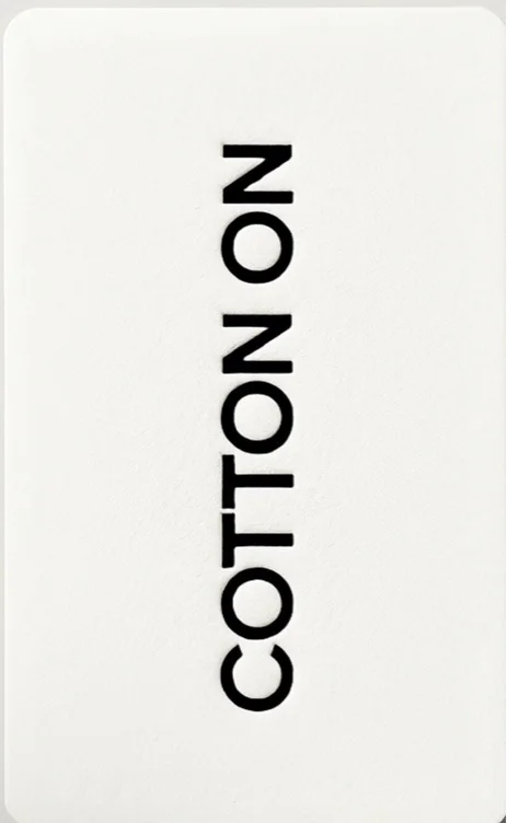 Cotton on gift card