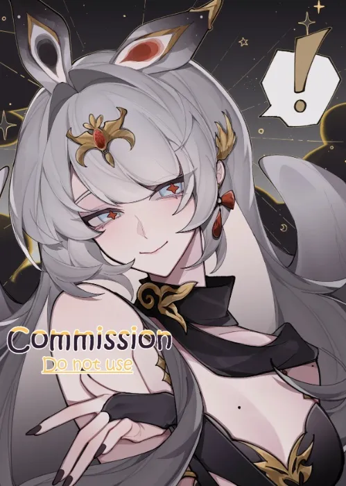 (art fund) Surprised me! commission bust up sketch color from DoomN